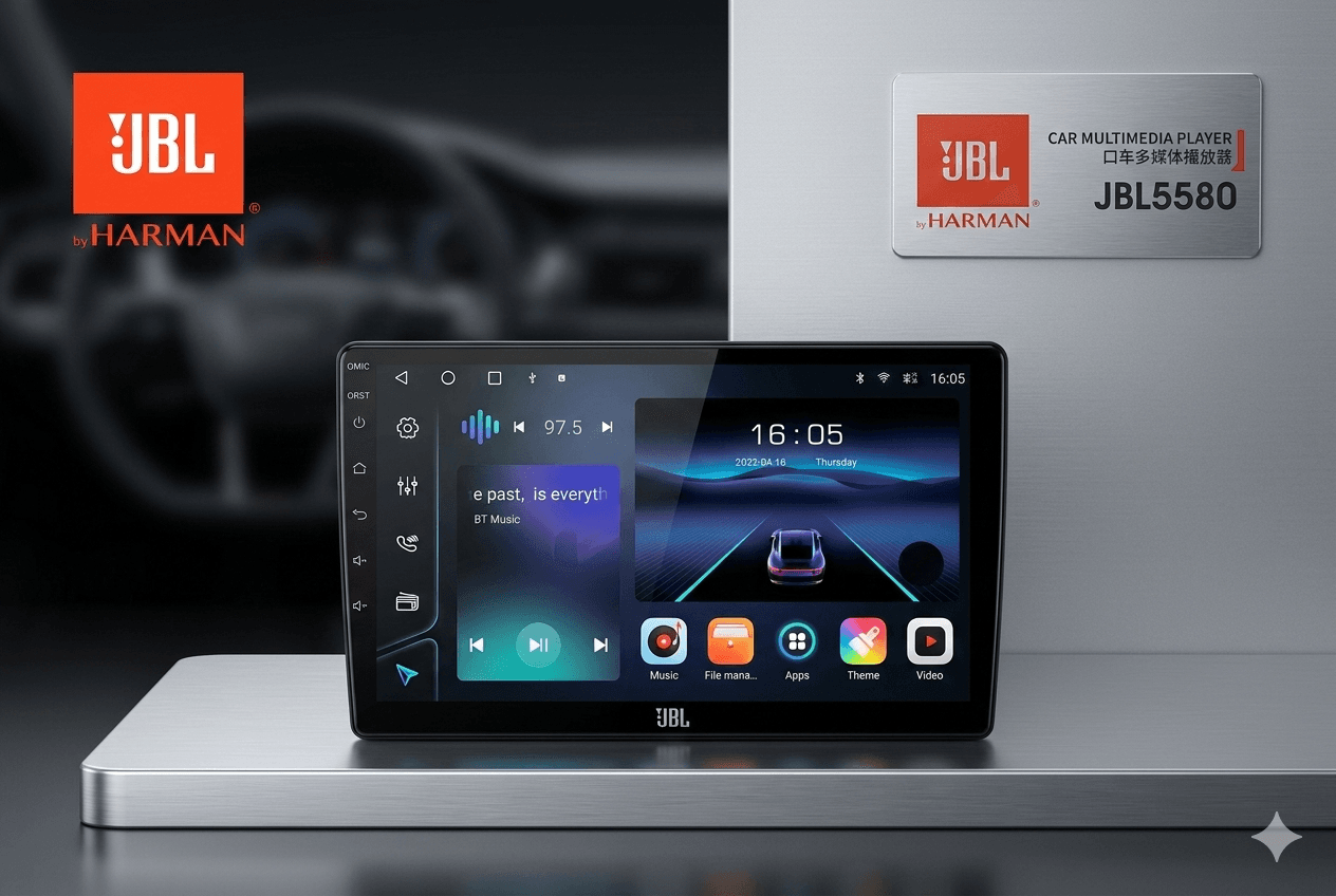 JBL 10.1" Android Multimedia Panel (2GB/32GB) | Wireless CarPlay & Gorilla Glass - Image 1