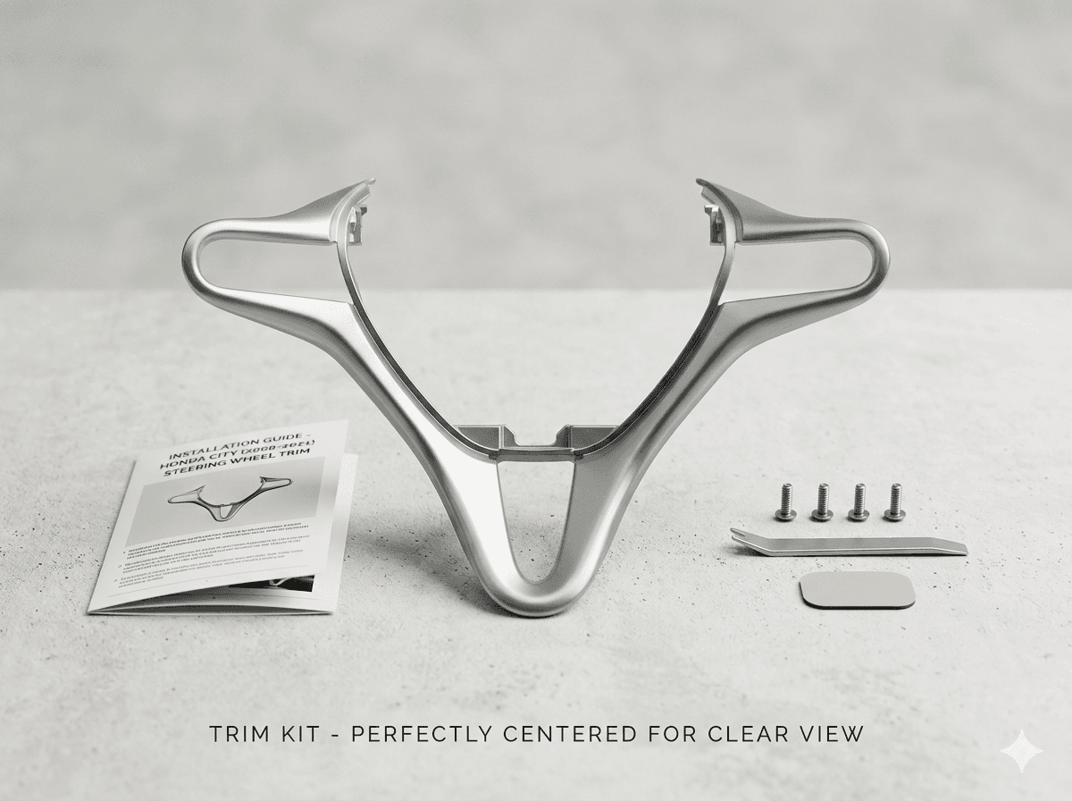 Honda City (2009-2021) Steering Wheel Trim - Image 1