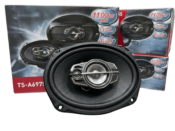 Pioneer TS-A6975S 6" x 9" 3-Way Coaxial Speakers - 1100W Max Power - Image 1