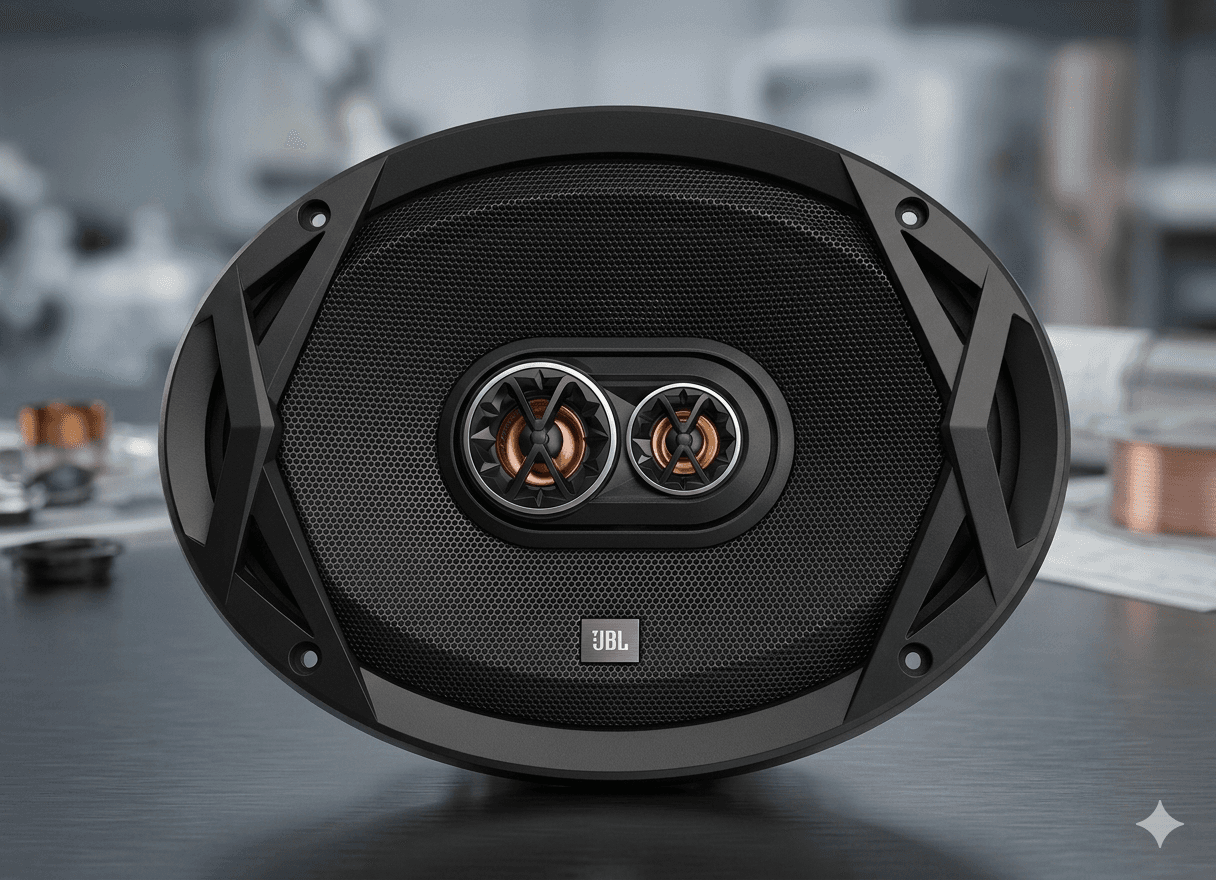 JBL Club 9630 6x9" 3-Way Coaxial Speakers - Club Series High-Efficiency
