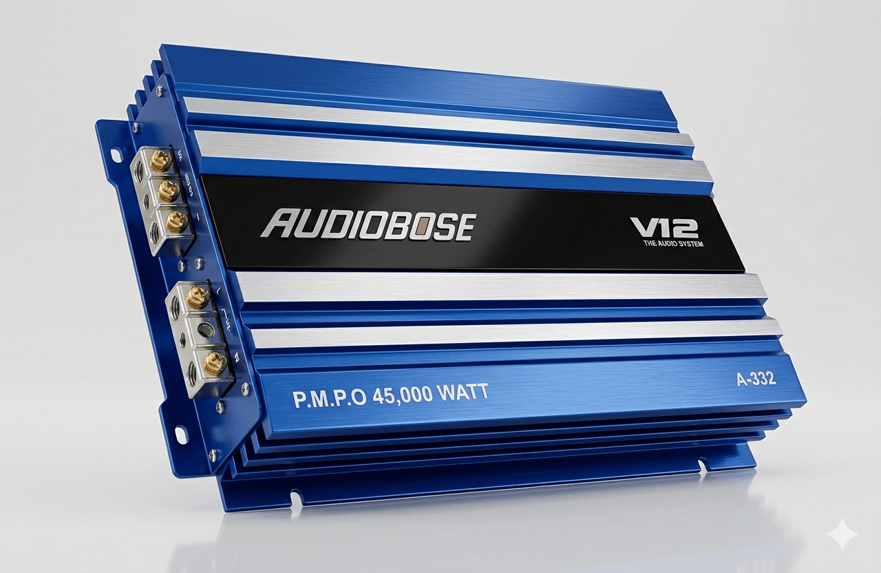 AudioBose AB-450 4-Channel MOSFET Power Amplifier - 60,000W Max Output