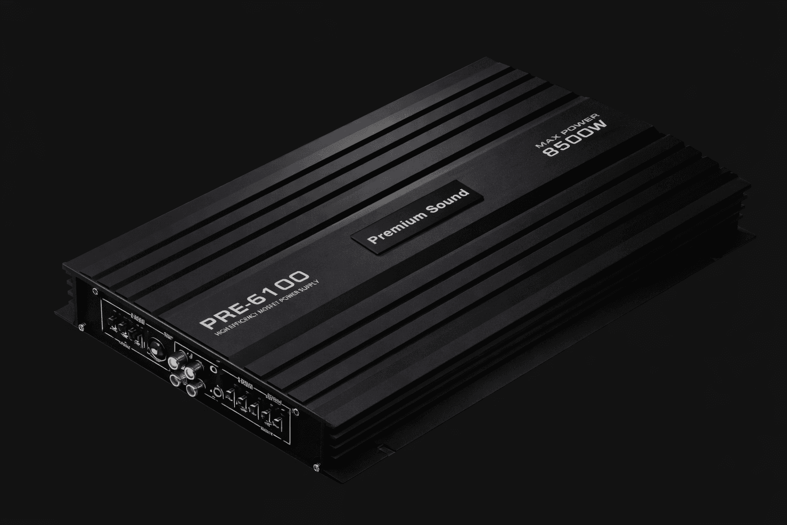 Premium Sound PRE-6100 4-Channel MOSFET Power Amplifier - 8500W Max