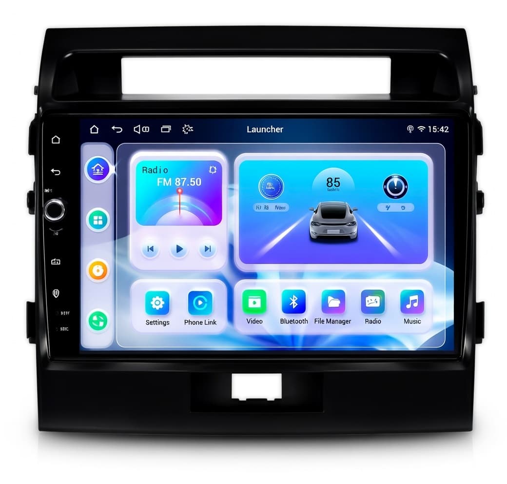 Multimedia Panel for Toyota Land Cruiser