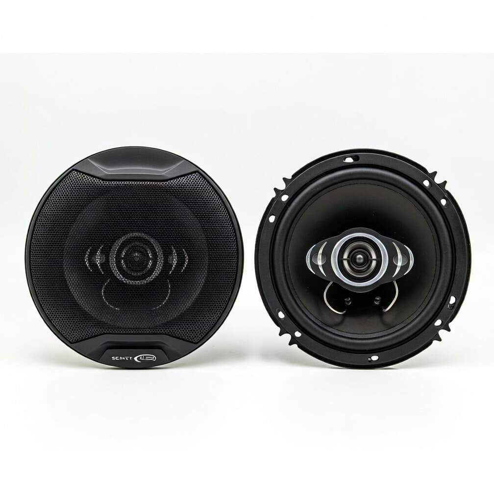 Seavey Audio SA-1666 (6.5") 4-Way Car Door Speakers – 750W Max Power (High Performance 4-Voice)