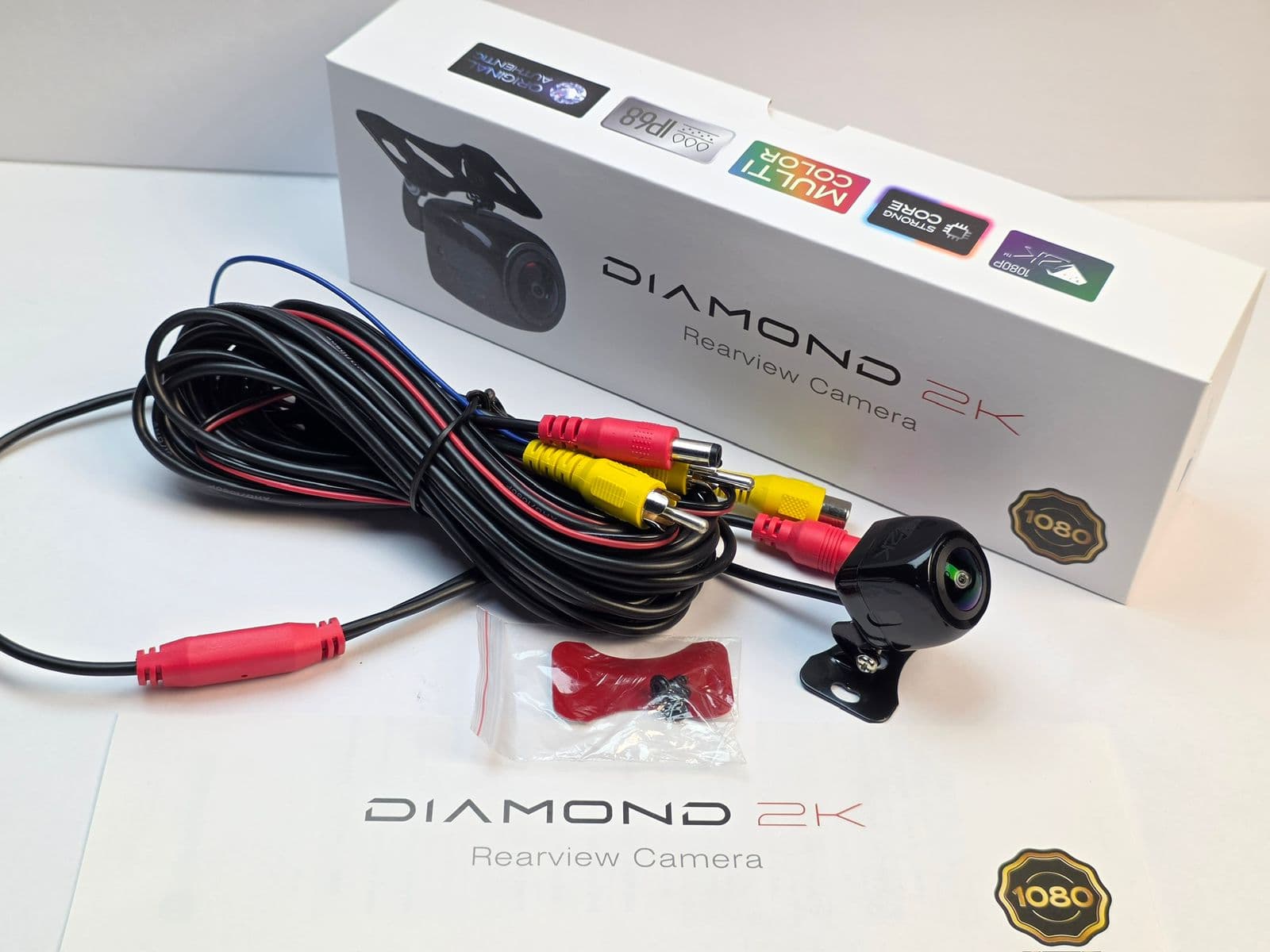 Original Diamond 2k Rear View Camera 1080p Ultrawide Angle 180 - Image 1