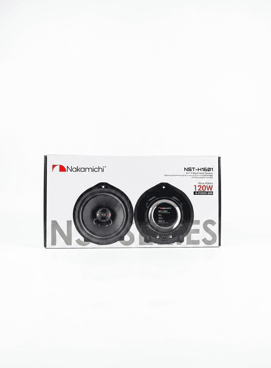 Nakamichi NST-H1601 Genuine 6.5" 2-Way Coaxial Speakers - Image 1