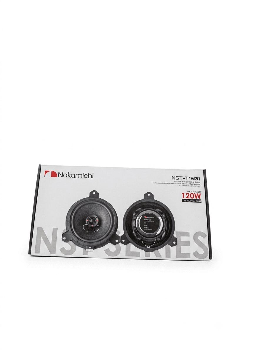 Nakamichi NST-T1601 Genuine 6.5" 2-Way Coaxial Speakers - Image 1