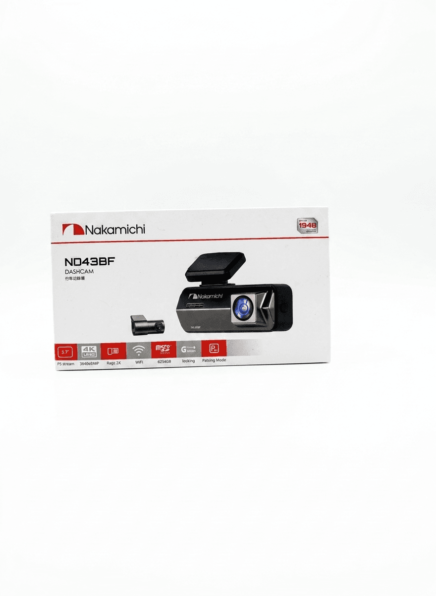 Nakamichi ND438F 4K Dash Cam - Image 1