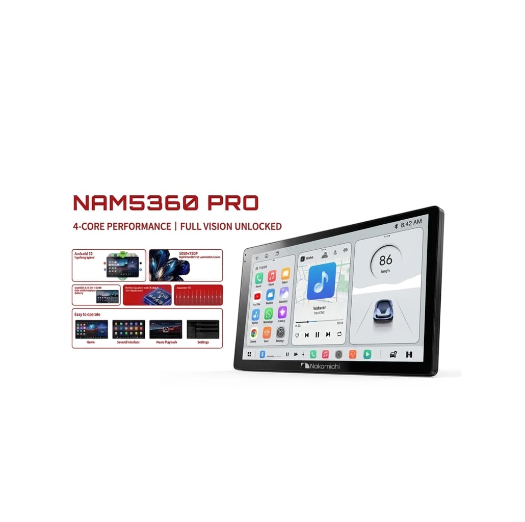Nakamichi NAM 5360 Pro Android 9 inch - Image 1