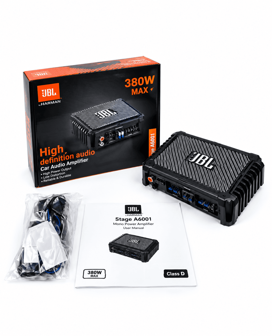 JBL DSP Power Amplifier J-11 380W Max for Android Car Multimedia Panels